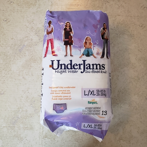 Pampers Accessories Pampers Underjams Night Wear Underwear Lxl
